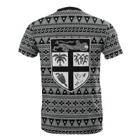 Fiji Polynesian T Shirt Tapa Pattern Rugby Ball - Polynesian Pride