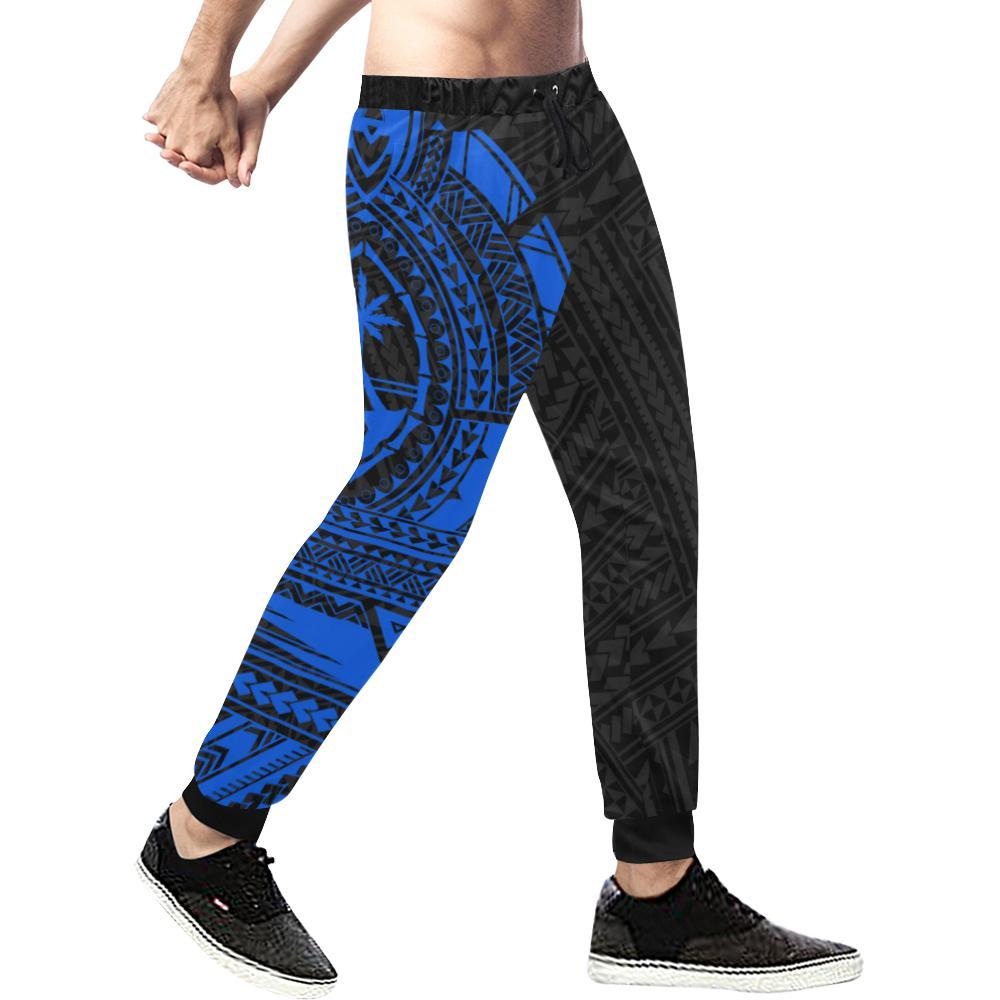 Guam Rising 2nd Sweatpants (Blue) A6 - Polynesian Pride