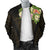 French Polynesia Men's Bomber Jacket - Polynesian Gold Patterns Collection - Polynesian Pride