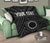 Cook Island Personalised Premium Quilt - Seal With Polynesian Tattoo Style ( Black) - Polynesian Pride