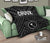 Chuuk Premium Quilt - Chuuk Seal With Polynesian Tattoo Style ( Black) - Polynesian Pride