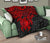 Cook Islands Polynesian Premium Quilt - Red Turtle - Polynesian Pride