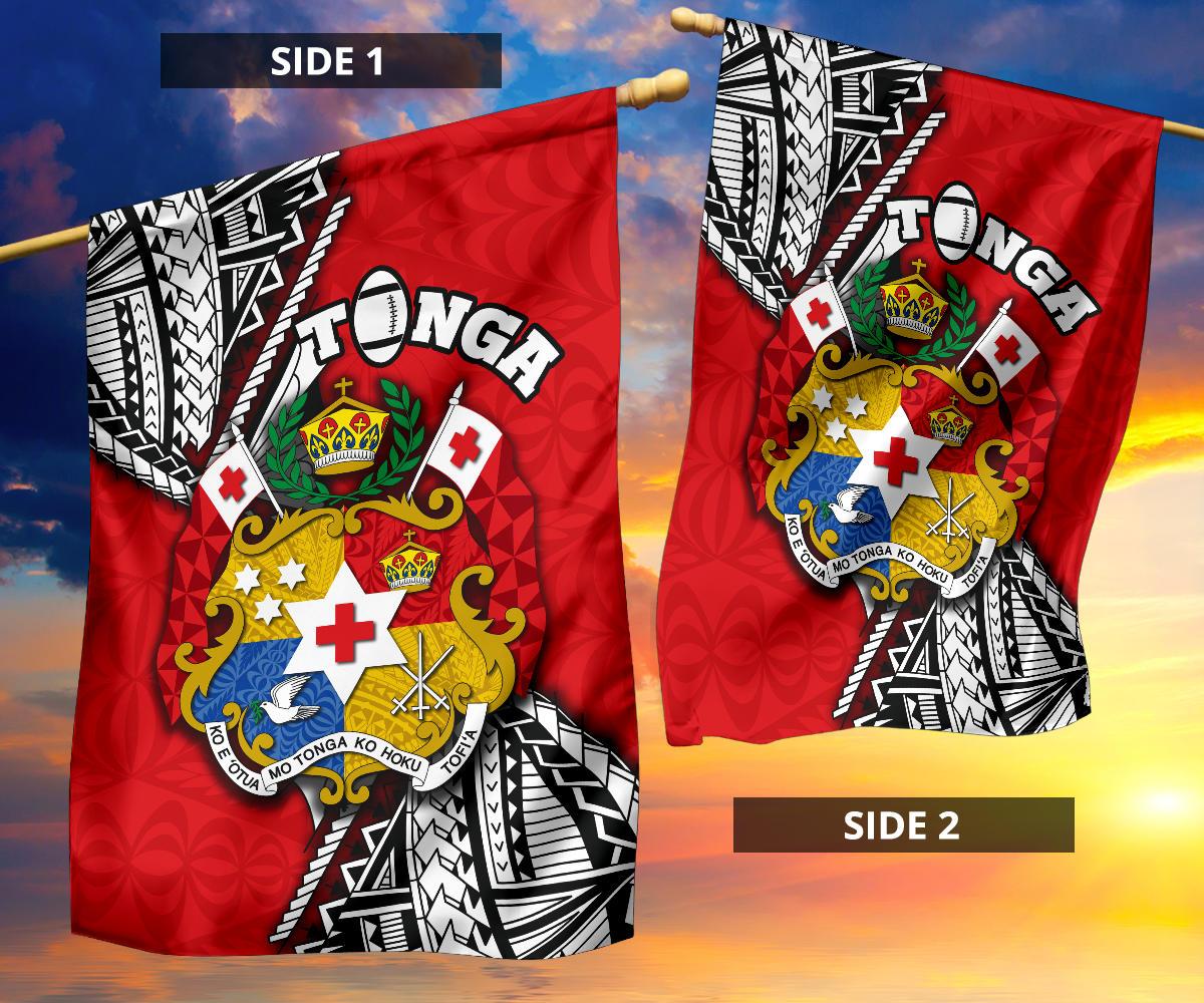Tonga Rugby Flag Polynesian Style Pinwheel - Polynesian Pride