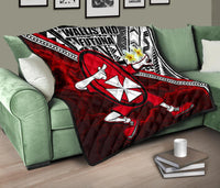 Dab Trend Style Rugby Premium Quilt Wallis and Futuna - Polynesian Pride