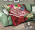 Wallis and Futuna Polynesian Premium Quilt - Summer Plumeria (Red) - Polynesian Pride