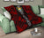 Nauru Premium Quilt - Nauru Coat Of Arms Polynesian Red Tattoo - Polynesian Pride