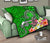 Hawaii Premium Quilt - Turtle Plumeria Polynesian Tattoo Green Color - Polynesian Pride