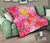 Hawaii Premium Quilt - Polynesian Pink Plumeria Turtle - Polynesian Pride