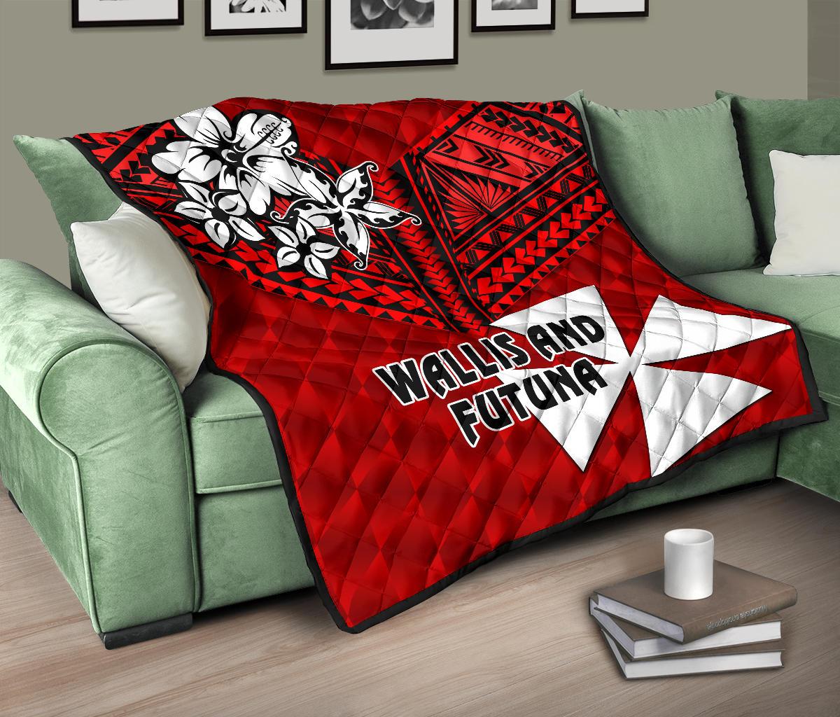 Wallis and Futuna Rugby Premium Quilt Sporty Vibes - Polynesian Pride