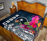 Chuuk Premium Quilt - Chuuk Summer Vibes - Polynesian Pride