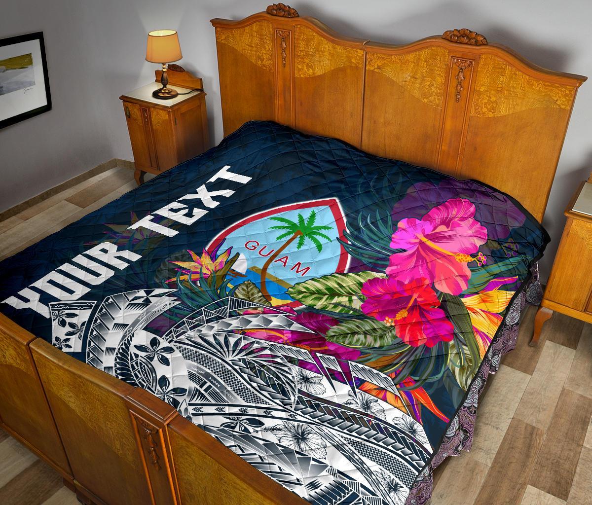 Guam Custom Personalised Premium Quilt - Summer - Polynesian Pride
