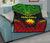 Nauru Premium Quilt - Nauru Flag Polynesian Chief Reggae Version - Polynesian Pride