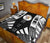Niue Premium Quilt - Niue Seal Polynesian White Tattoo - Polynesian Pride