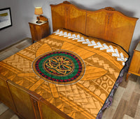 Hawaii Tiki Kanaka Polynesian - Premium Quilt AH - Polynesian Pride