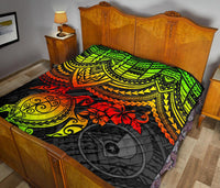 Yap Polynesian Premium Quilt - Reggae Turtle - Polynesian Pride