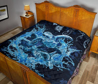 Hawaii Turtle Sea Ohana Premium Quilt - Polynesian Pride