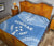 Kosrae Premium Quilt - Kosrae Flag Polynesian Chief Bluecs Version - Polynesian Pride