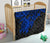 Cook Islands Polynesian Premium Quilt - Blue Turtle - Polynesian Pride