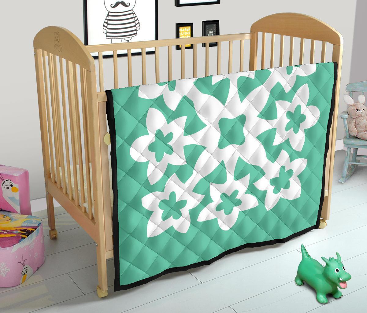 Hawaiian Premium Quilt Royal Pattern - Seafoarm - A1 Style - Polynesian Pride