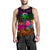 Tuvalu Personalised Men's Tank Top - Summer Hibiscus - Polynesian Pride