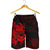 Polynesian Hawaii Men's Shorts - Kanaka Maoli Red Turtle - Polynesian Pride