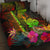 New Caledonia Polynesian Quilt Bed Set - Hibiscus and Banana Leaves Art - Polynesian Pride