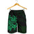 Polynesian Hawaii Men's Shorts - Kanaka Maoli Green Turtle - Polynesian Pride