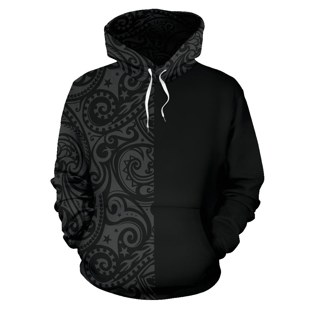 Polynesian Hoodie Half Style 01 - Polynesian Pride