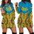 Tuvalu Hoodie Dress - Tuvalu Coat Of Arms Premium Blue - Polynesian Pride