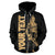 Yap Custom Zip up Hoodie Micronesia Yapese Warrior Gold - Polynesian Pride