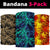 Hawaiian Palm Tree Set Bandana 3 - Pack - Polynesian Pride