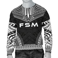 Federated States Of Micronesia Sweater - Polynesian Chief Black Version Unisex Black - Polynesian Pride