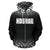 Kosrae All Over Zip up Hoodie Black Fog Style - Polynesian Pride