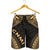 Northern Mariana Islands Men's Shorts - Polynesian Chief Gold Version - Polynesian Pride