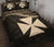 Wallis And Futuna Polynesian Quilt Bed Set Golden Coconut - Polynesian Pride