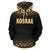 Kosrae All Over Hoodie Gold Fog Style - Polynesian Pride