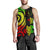 Chuuk Micronesian Men Tank Top - Reggae Tentacle Turtle - Polynesian Pride