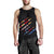 French Polynesia Men's Tank Top - Scratch Style Black - Polynesian Pride