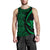 Kanaka Hawaii Map Green Polynesian Men's Tank Tops - Circle Style - Polynesian Pride