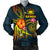 Polynesian Hawaii Men's Bomber Jacket - Legend of Samoa (Blue) Blue - Polynesian Pride