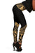 Samoa Women's Leggings - Polynesian Gold Version - Polynesian Pride