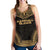 Marshall Islands Women's Racerback Tank - Polynesian Chief Gold Version Gold - Polynesian Pride