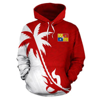 Tonga Hoodie Tonga Coat of Arms Coconut Tree - Polynesian Pride