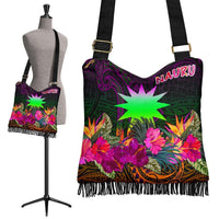 Nauru Crossbody Boho Handbag - Summer Hibiscus - Polynesian Pride