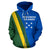 Solomon Islands Zip Hoodie, Special Version - Polynesian Pride