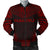 Nauru Polynesian Chief Men's Bomber Jacket - Red Version Red - Polynesian Pride