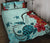 Sea Turtle Hibiscus Quilt Bed Set - Polynesian Pride