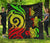 New Caledonia Premium Quilt - Reggae Tentacle Turtle - Polynesian Pride