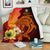 Nauru Custom Personalised Premium Blankets - Tribal Tuna Fish - Polynesian Pride