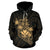 Polynesian Hawaii ll Over Hoodie Kanaka Maoli Gold Pineapple - Polynesian Pride